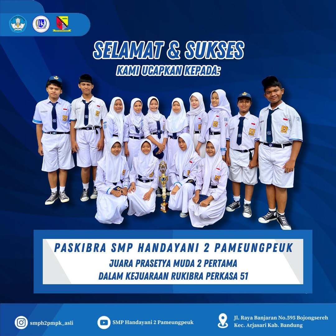Siswa berprestasi SMP Handayani 2 Pameungpeuk