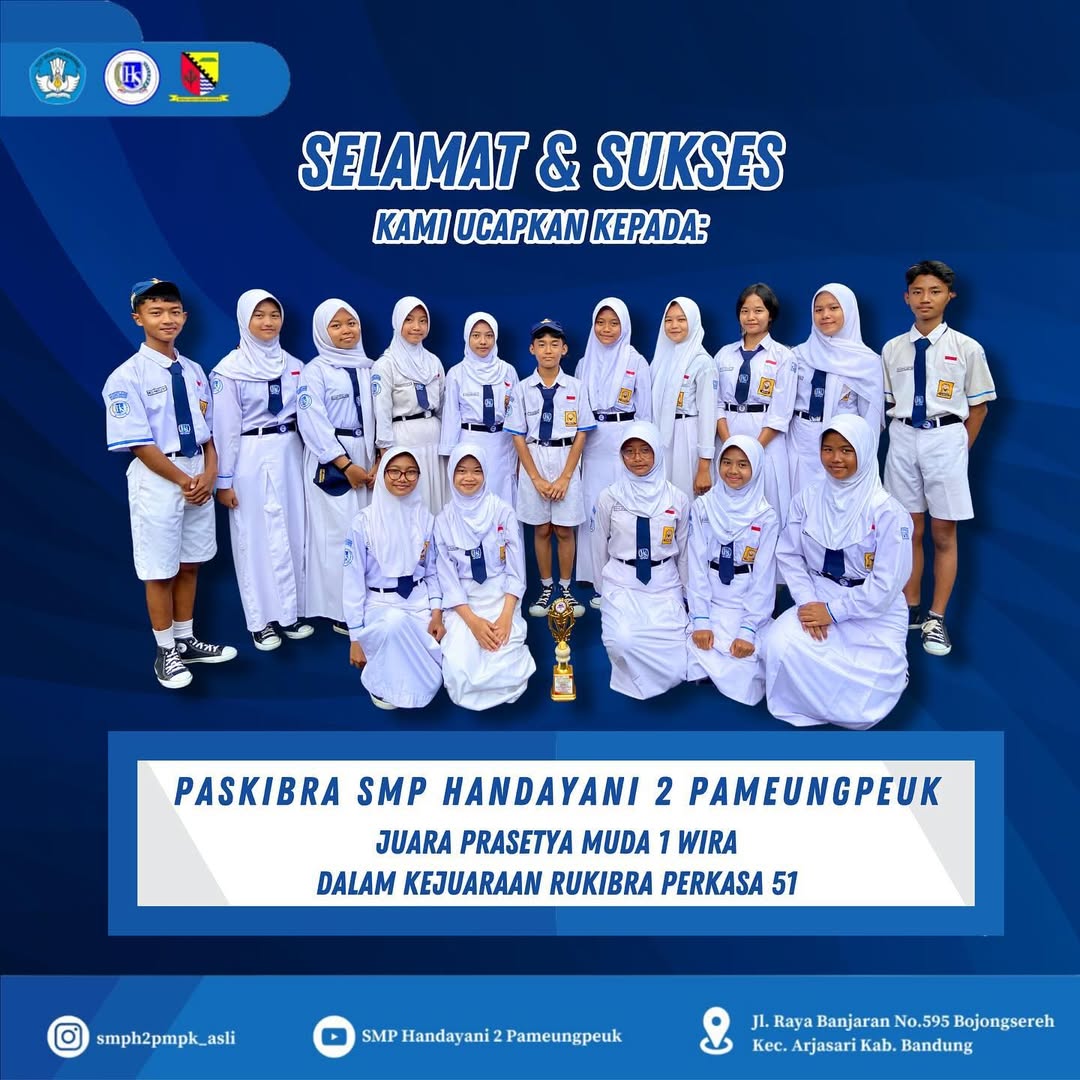 Siswa berprestasi SMP Handayani 2 Pameungpeuk